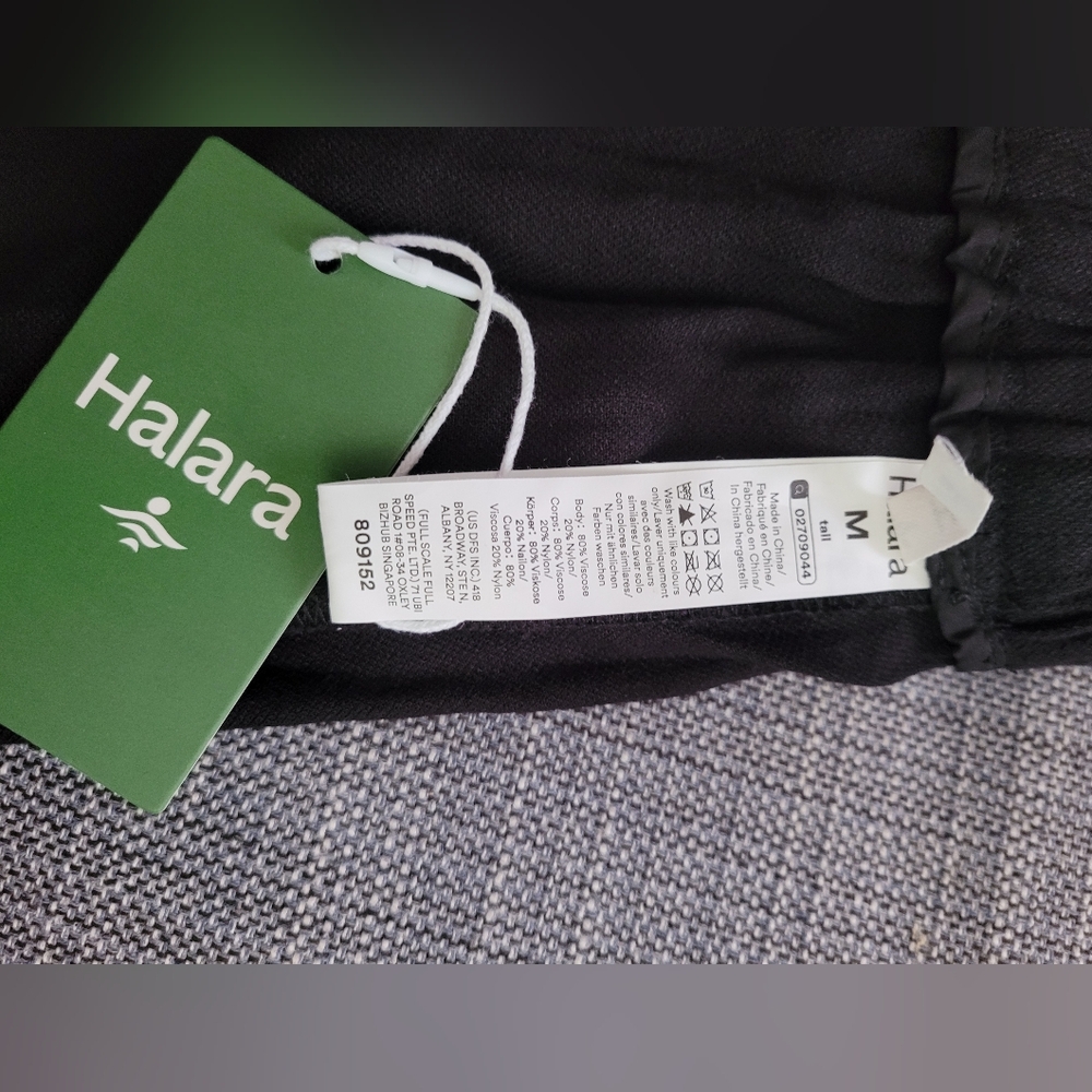HALARA Stylish Black Pants